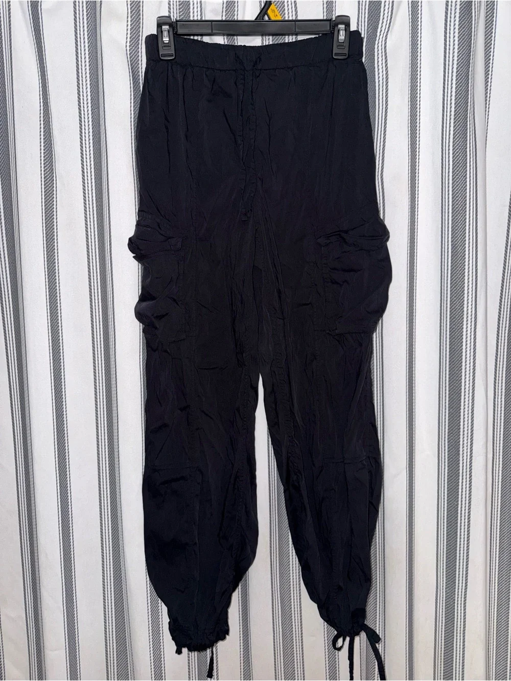 lululemon athletica Black Wide-Leg Cargo Pants